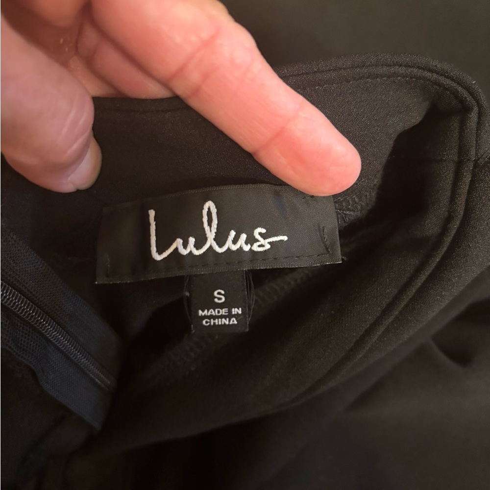 Lulu's Classic Black Jumpsuit - Picture 9 of 14